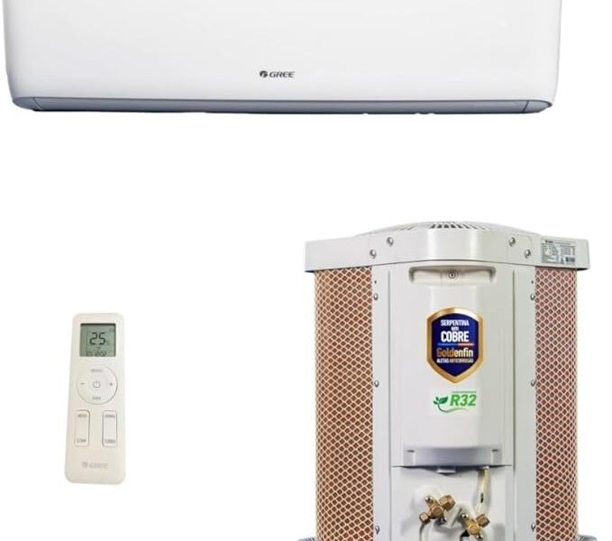 Ar Condicionado Split Hi Wall Gree G-Top Auto Inverter 9000 BTU/h Frio GWC09ATB-D6DNA1A/I – 220 Volts