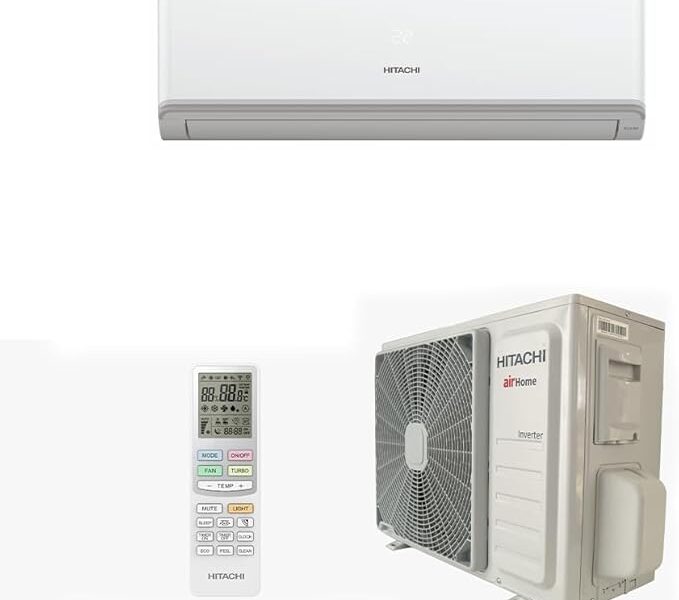 Ar Condicionado Split Hi Wall Inverter Hitachi AirHome 9.000 Btus Frio 220V R-32