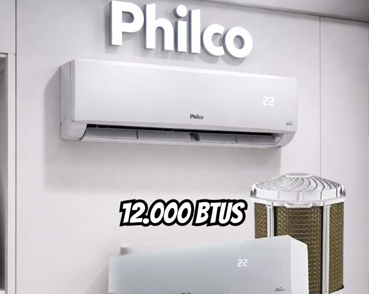 Ar Condicionado Split Hi Wall Inverter Philco 12000 BTU/h Frio PAC12FC – 220 Volts