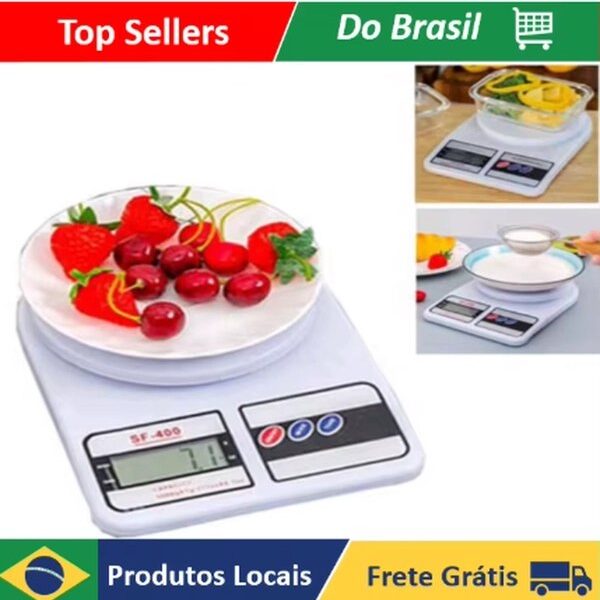Balança Digital De Precisão Cozinha 10kg Nutrição E Dieta – AliExpress 6