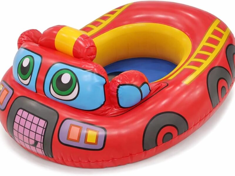 Boia Inflável Infantil com Assento – Modelos Animais, Carros, Unicórnio, Tubarão e Muito Mais – Brinquedo de Piscina e Praia para Crianças
