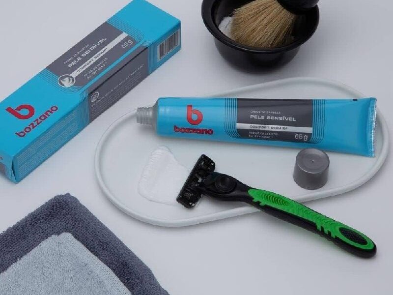 Bozzano Creme De Barbear Pele Sensível Branco
