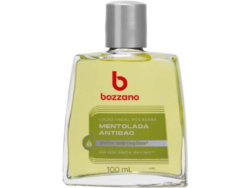 Bozzano Loção Pós Barba Mentol Branco 100 Ml