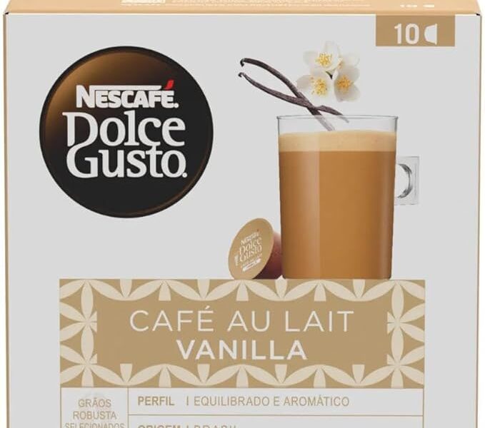 Cápsula Nescafé Dolce Gusto Café AU Lait Vanilla c/10 110g