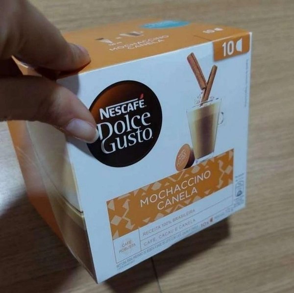 Café em Cápsula NESCAFÉ DOLCE GUSTO Mochaccino Canela 10 Cápsulas