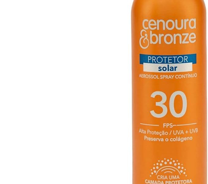 Cenoura e Bronze Protetor Solar Aerossol Cenoura E Bronze Fps30 200Ml Cenoura E Bronze