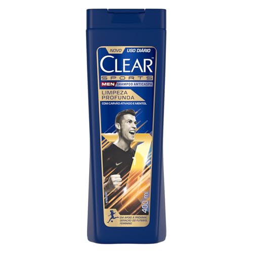 Clear Sports Men – Shampoo Anticaspa Limpeza Profunda 400Ml