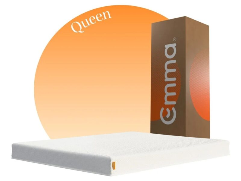 Colchão Queen Emma One Light Ortopédico – 10 Anos Branco