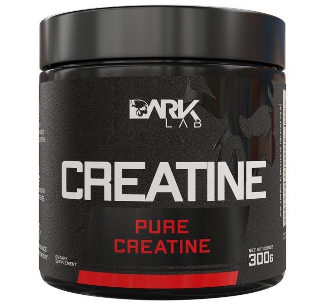 Creatina Monohidratada em Pote 300g 100% Pura Dark Lab