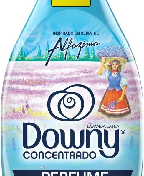 Downy Amaciante Concentrado Seiva de Alfazema 1.5L, Rende 6L, Perfume com Lavanda