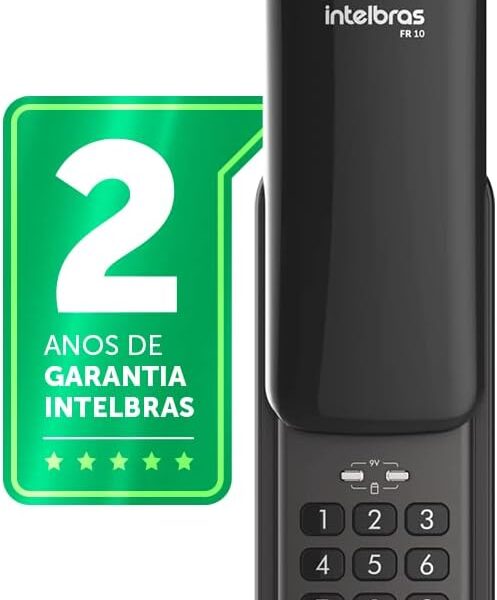 Fechadura Digital Para Uso Interno e Externo FR 10 Preto Intelbras