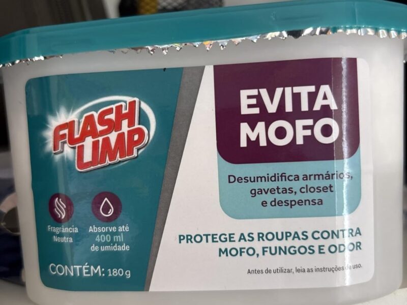 Flash Limp – Evita Mofo Para Armários Guarda Roupa 180g – AMO1881