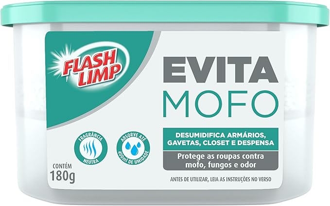 Flash Limp – Evita Mofo Para Armários Guarda Roupa 180g – AMO1881