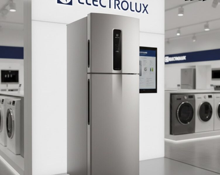 Geladeira Electrolux Frost Free Inverter 410L Efficient com AutoSense Inox Look (IF46S) 220V