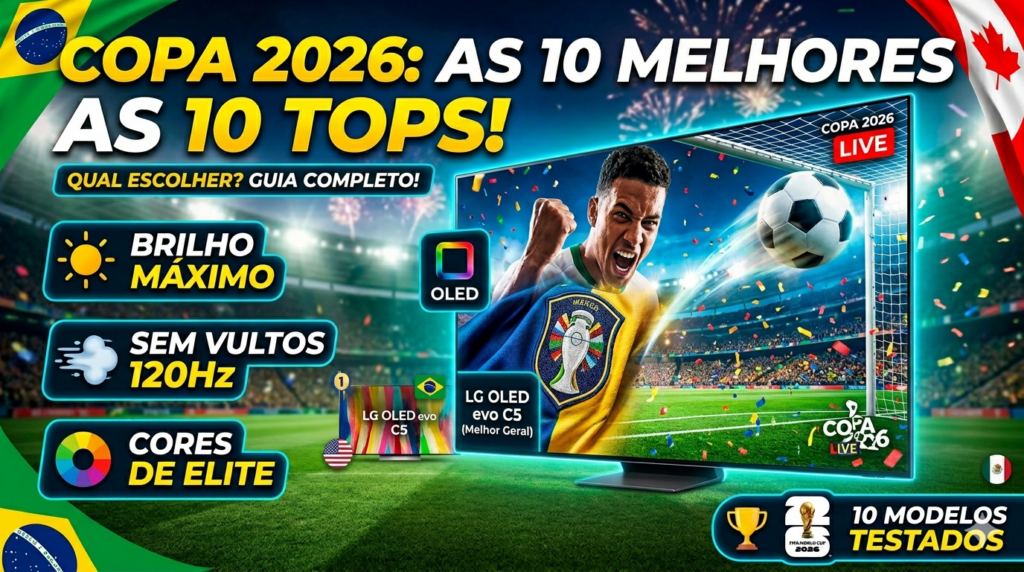 ⚽ As 10 Melhores TVs para Assistir à Copa 2026: Guia Completo