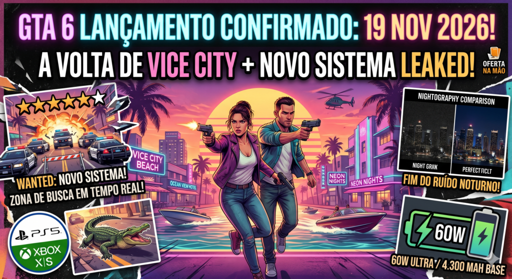 GTA 6: O Guia Completo do Lançamento Mais Aguardado da Década