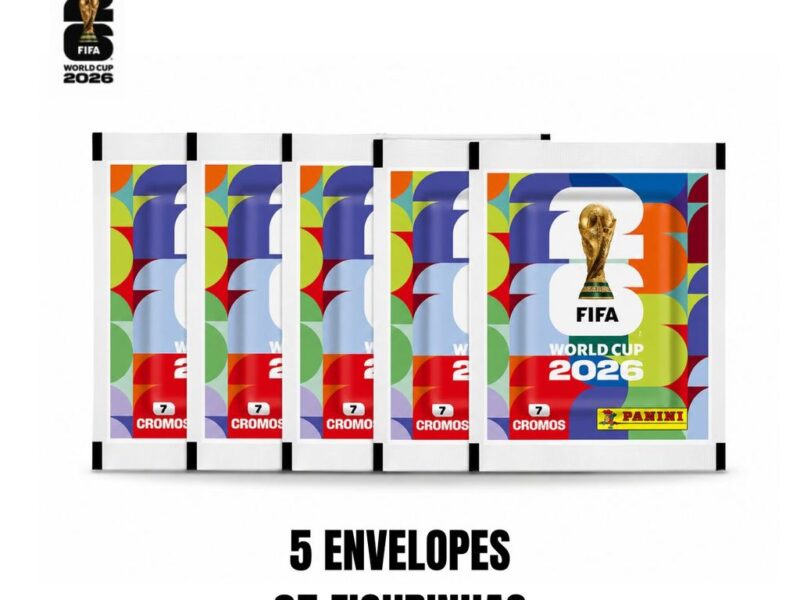 KIT Figurinhas Copa 2026 5 Envelopes 35 Figurinhas