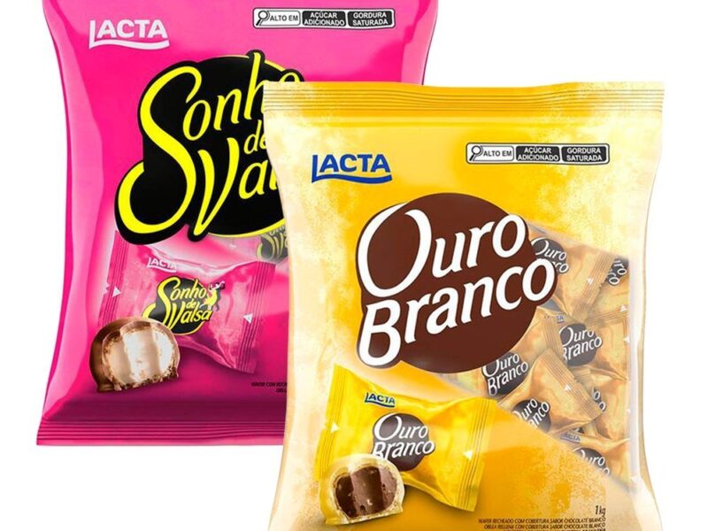 Kit Chocolate Ouro Branco 1Kg + Sonho de Valsa 1Kg