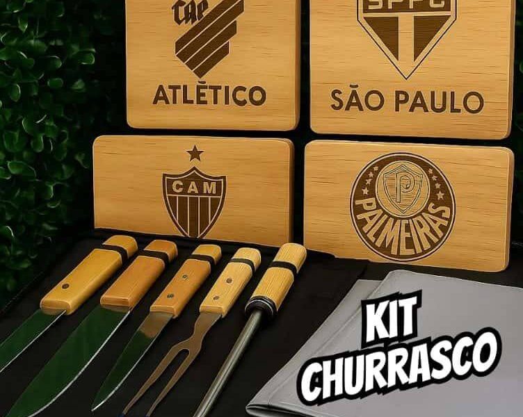 Kit Churrasco Personalizado – 8 Peças
