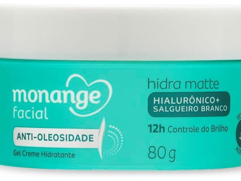 Monange Hidratante Facial Hidra Matte com Ácido Hialurônico e Salgueiro Branco 80g