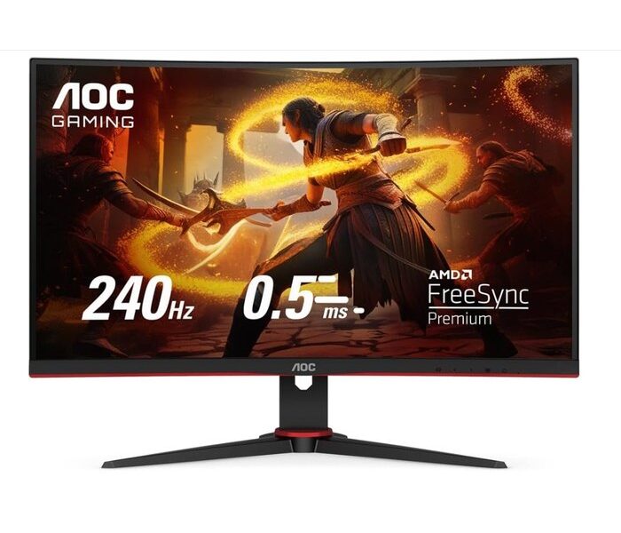 Monitor Gamer AOC LEGEND 27 240Hz 0,5ms, Preta/Vermelho, MEDIO, C27G2ZE