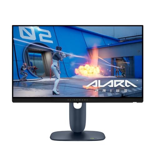 Monitor Gamer Alienware 25″ Full HD (1920 x 1080) – 320Hz – Fast IPS 0,5ms com AMD FreeSync Premium e NVIDIA G-SYNC – AW2525HM