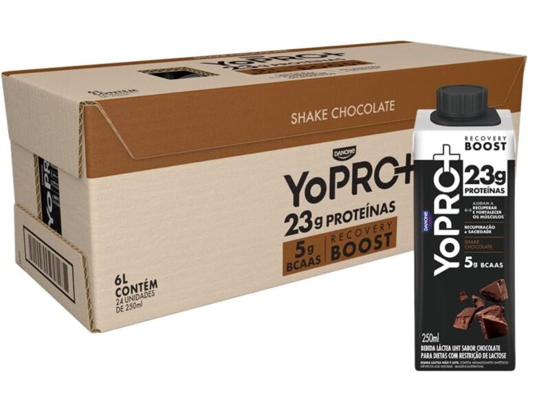 Pack YoPRO Bebida Láctea UHT Chocolate 23g de Proteínas 250ml – 24 Unidades
