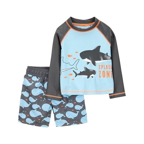 Roupa de banho Calção de banho e rashguard Simple Joys by Carter’sMeninos