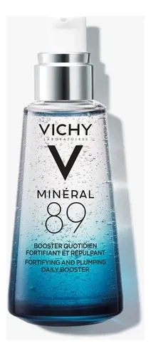 Sérum Facial Fortalecedor com Ácido Hialurônico Puro e Minerais para Hidratação Intensa e Proteção da Barreira Cutânea para Todos Tipos de Peles Vichy Minéral 89 30ml