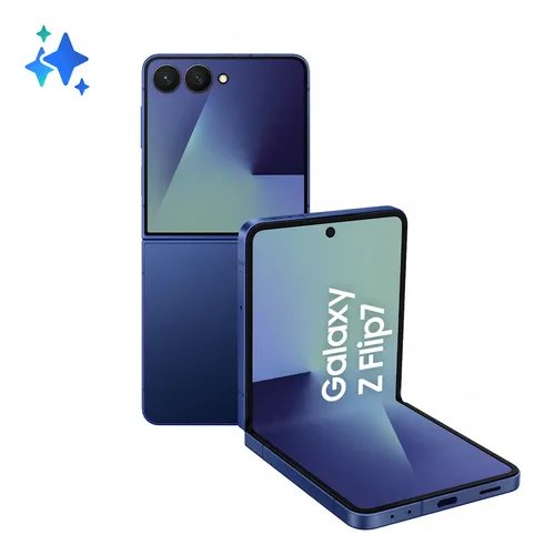 Samsung Galaxy Z Flip7 5G 512GB 12GB RAM, Galaxy AI Azul