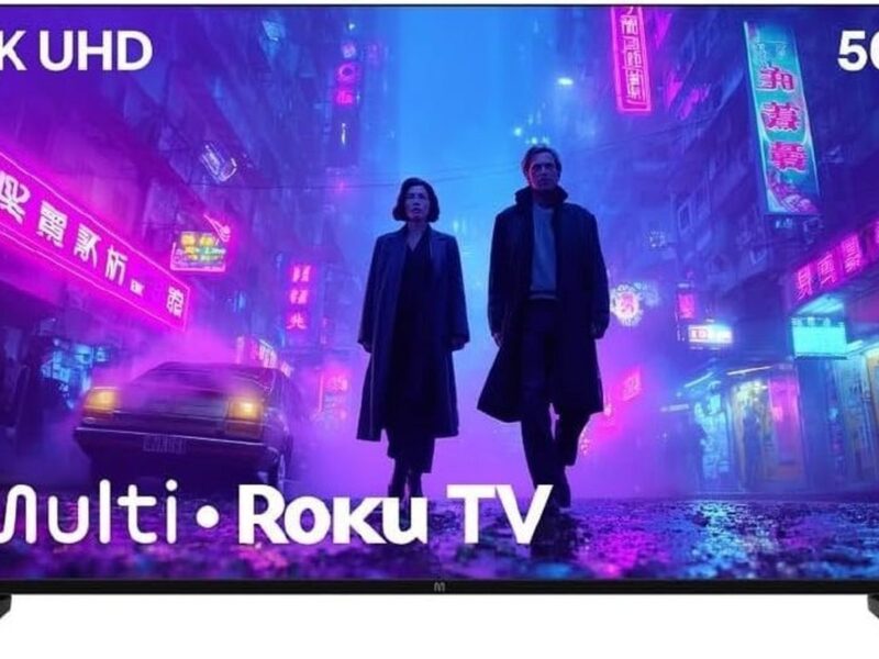 Smart TV 50″ Roku Multi 4K Compatível com Alexa e Google Home