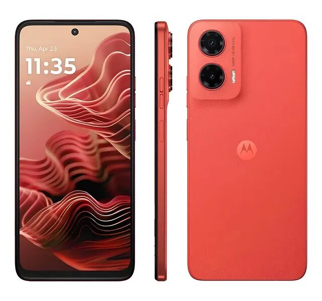 Smartphone Motorola Moto G35 5g 256gb 12gb Ram Boost Coral