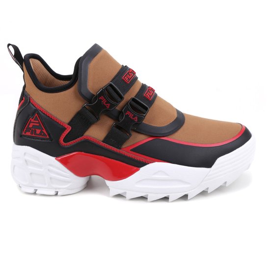 Tênis Fila Rager – Bege+Preto | Netshoes