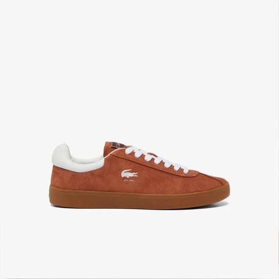 Tênis masculino Lacoste Baseshot – Marrom | Netshoes