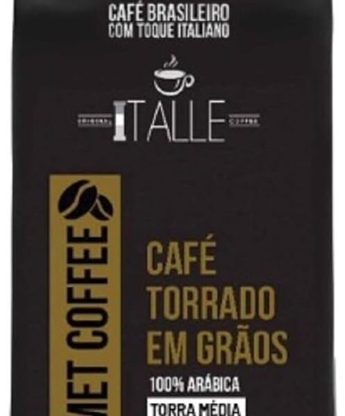 Torras Médias de Café Arábica 100% da Tale Coffee Roasters Café em Grao Torrado Expresso Arábica Torra Media Grãos 1kg Gourmet Cafe Italle