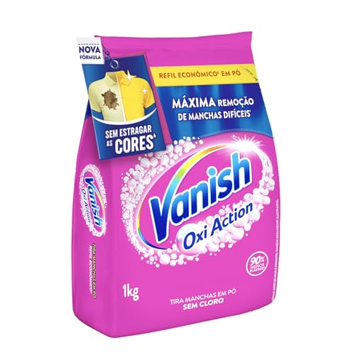 Vanish Tira Manchas Em Pó, Multi Power Oxi Action, para Roupas Coloridas 1Kg