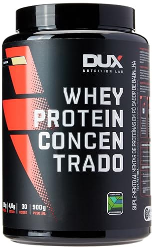 Whey Protein Concentrado Pote (900g) – Sabor Baunilha