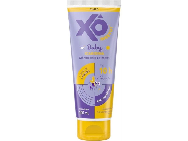 Xô Inseto Baby Icaridina Repelente em Gel 100ml