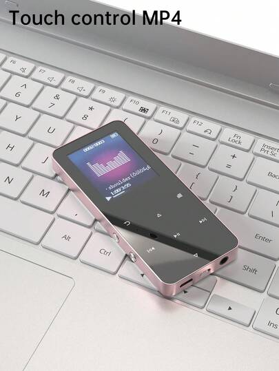 1 Peça Reprodutor Portátil MP3/4, Armazenamento de 4GB, Tela de 1,8 Polegadas