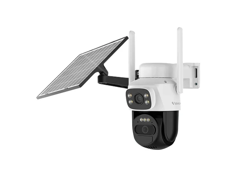 6MP, Câmera IP Dupla Lente c/ Placa Solar, PTZ, Detecção PIR, Áudio Bidirecional, Alarme Luz e Som, Visão Noturna Colorida, IP66 – AliExpress 30
