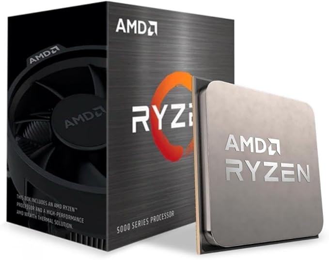 AMD Ryzen 7 5700 8 núcleos/16 Thread 65W TDP soquete AM4 L2+L3 Cache 20MB até 4,6GHz Boost Clock Wraith Stealth Cooler