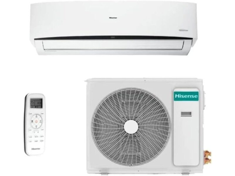 AR CONDICIONADO INVERTER HISENSE SPLIT HI WALL WI-FI 24000 BTUS QUENTE/FRIO 220V