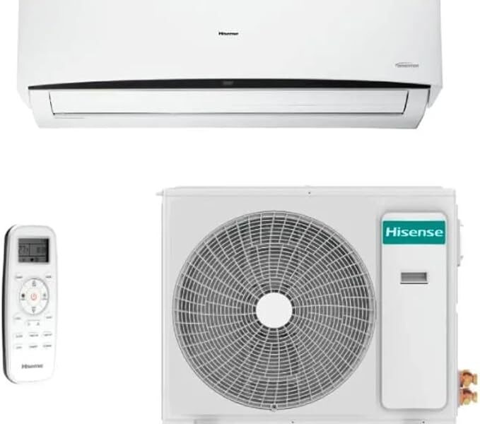 AR CONDICIONADO INVERTER HISENSE SPLIT HI WALL WI-FI 24000 BTUS QUENTE/FRIO 220V
