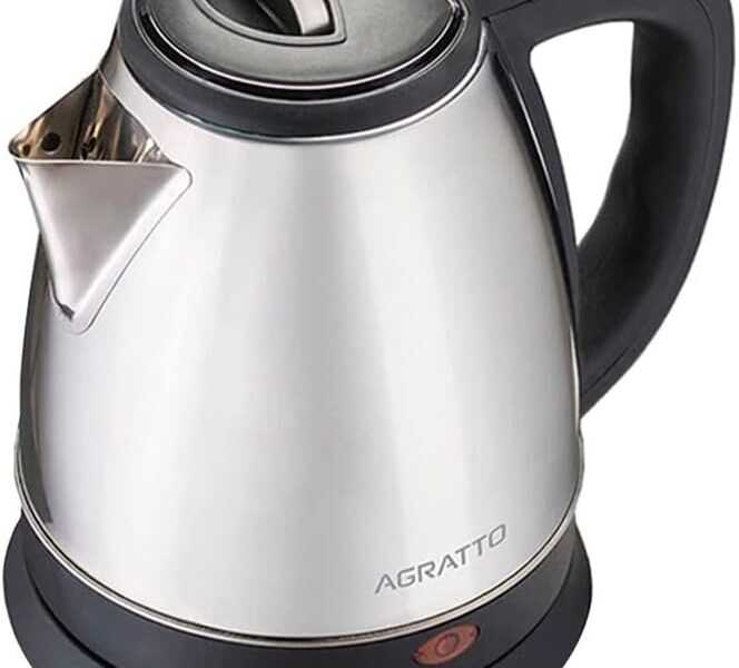 Agratto, 783, Chaleira Elétrica, 127v, Preto/Inox