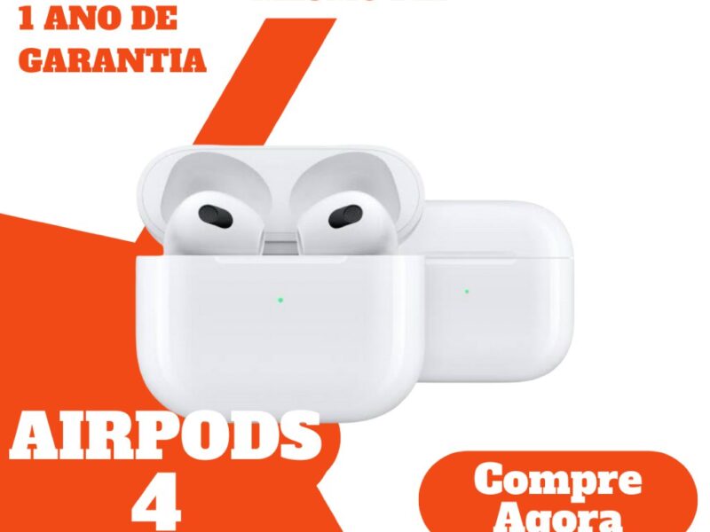Airpods 4 Apple Novo Garantia NF