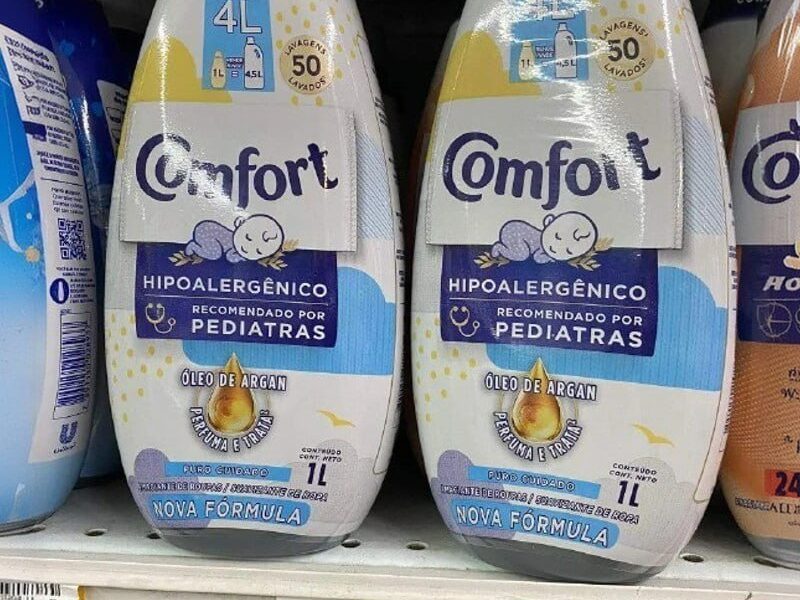 Amaciante Concentrado Comfort Puro Cuidado 1 L