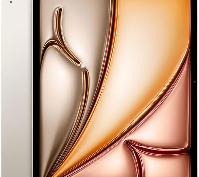 Apple 2025 iPad Air de 13 polegadas (Wi-Fi, 128 GB) – Luz das estrelas (M3)