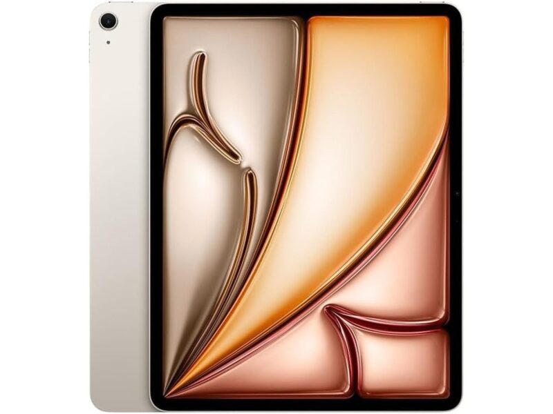 Apple 2025 iPad Air de 13 polegadas (Wi-Fi, 128 GB) – Luz das estrelas (M3)