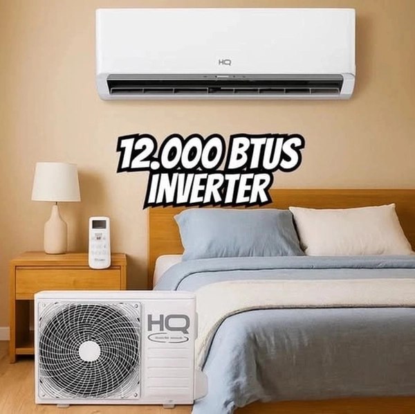 Ar Condicionado Split HQ Hi Wall Inverter 12.000 BTU/h Frio Monofásico Branco VIHT12KCO3S2S13 – 220V