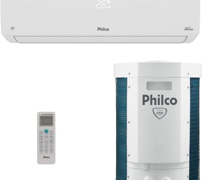 Ar-Condicionado Split HW Inverter R-32 Philco PAC24000IFM15 24.000 BTUs Só Frio 220V